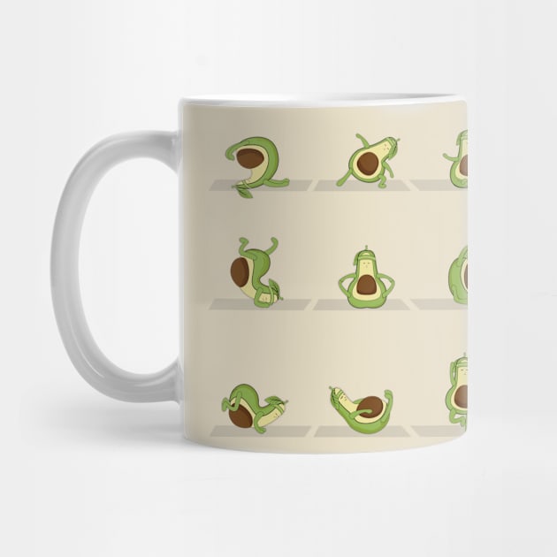 Avocado Yoga by GedWorks